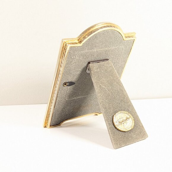 Terragraphics Green enamel strut photo frame, Vintage pet memorial frame - Picture 8 of 13